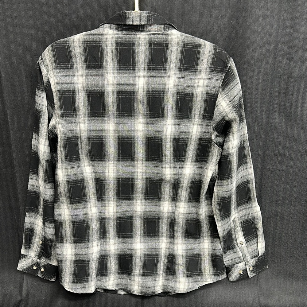 Tommy Hilfiger Black and Gray Button Down Shirt - Picture 5 of 5